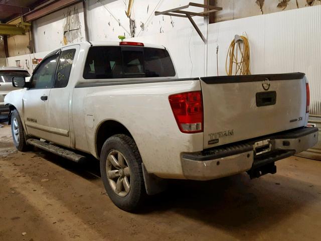 1N6BA0CA8EN508007 - 2014 NISSAN TITAN S WHITE photo 3