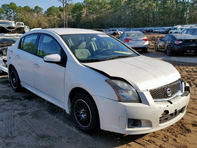 3N1AB6AP5BL665630 - 2011 NISSAN SENTRA 2.0 WHITE photo 1