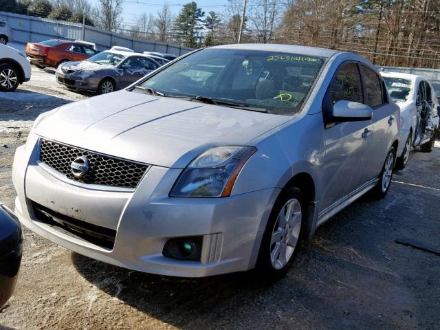 3N1AB6AP7AL677759 - 2010 NISSAN SENTRA 2.0 SILVER photo 2