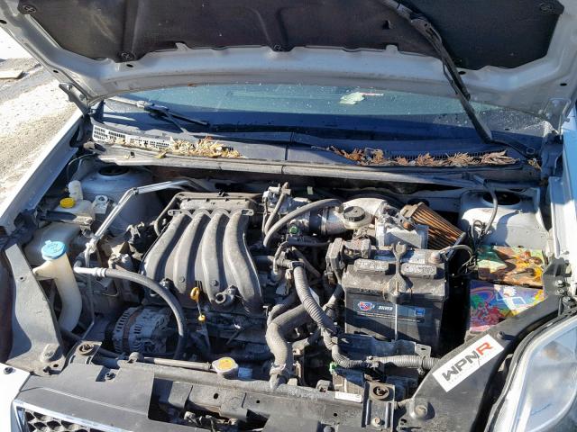 3N1AB6AP7AL677759 - 2010 NISSAN SENTRA 2.0 SILVER photo 7