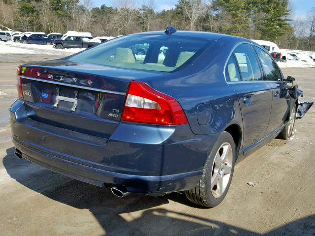 YV1AH992391095791 - 2009 VOLVO S80 T6 BLUE photo 4