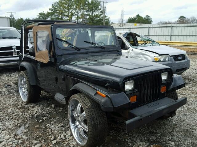 1J4FY19P0SP288552 - 1995 JEEP WRANGLER / BLACK photo 1