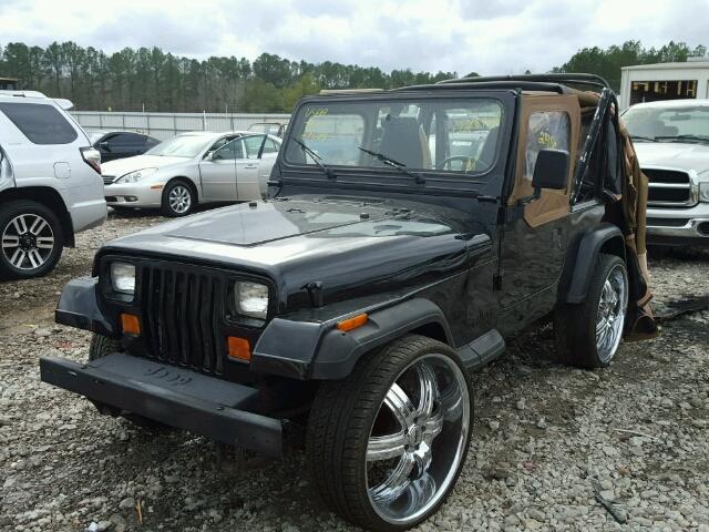 1J4FY19P0SP288552 - 1995 JEEP WRANGLER / BLACK photo 2