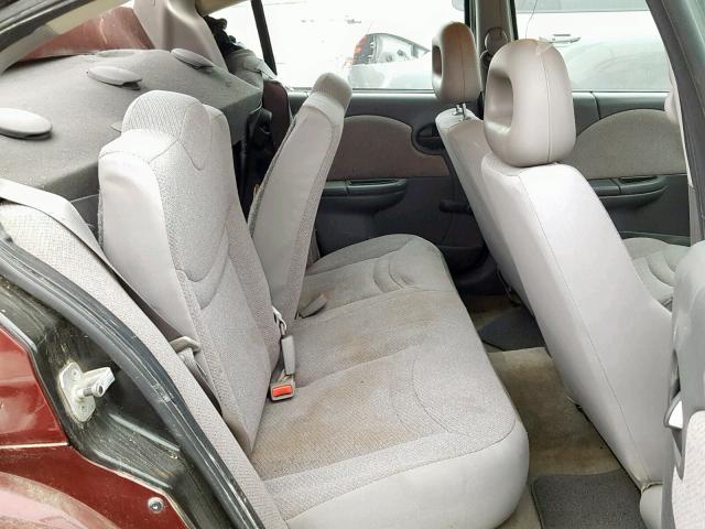 1G8AG52F23Z141855 - 2003 SATURN ION LEVEL MAROON photo 6