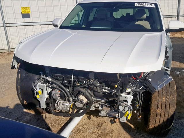 1V2SR2CA2JC594202 - 2018 VOLKSWAGEN ATLAS SEL WHITE photo 9