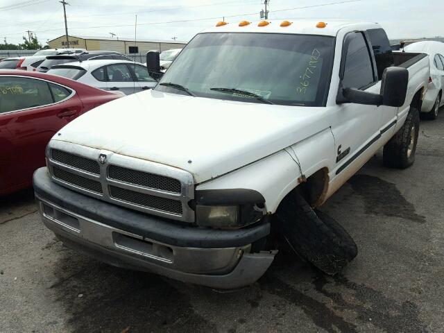 1B7KF236XYJ139335 - 2000 DODGE RAM 2500 WHITE photo 2