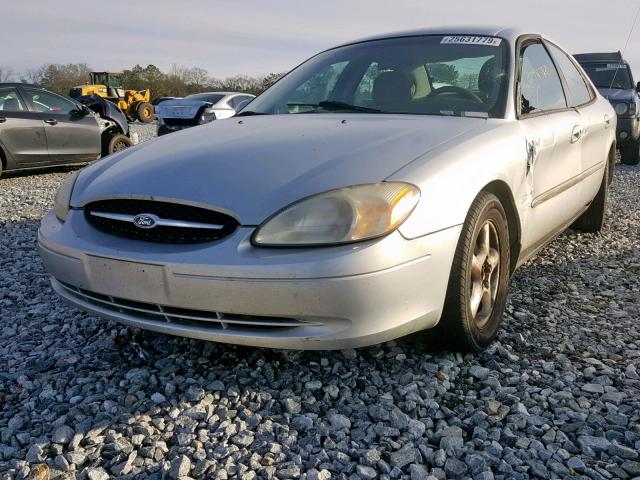 1FAFP55S5YA183839 - 2000 FORD TAURUS SES SILVER photo 2