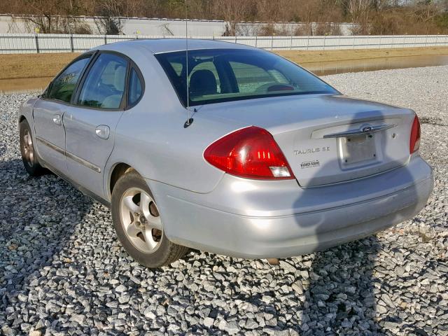 1FAFP55S5YA183839 - 2000 FORD TAURUS SES SILVER photo 3