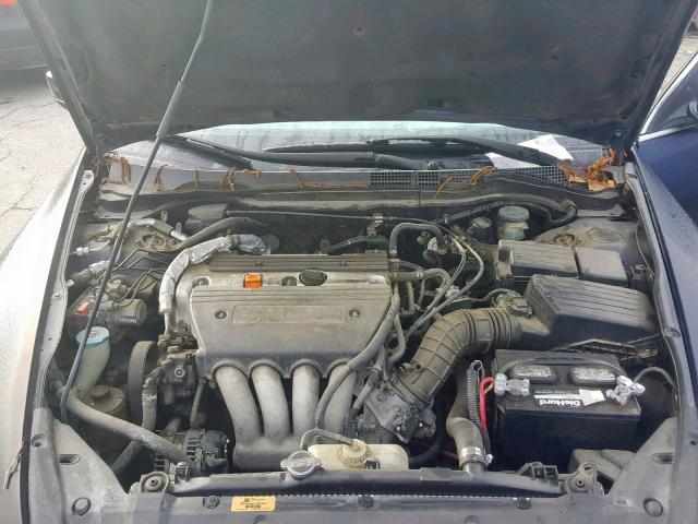 JHMCM56323C075400 - 2003 HONDA ACCORD LX BLUE photo 7