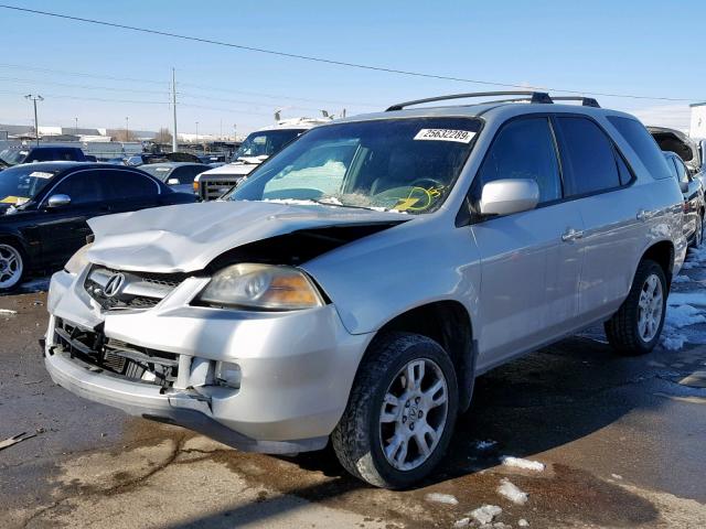 2HNYD18864H526488 - 2004 ACURA MDX TOURIN SILVER photo 2