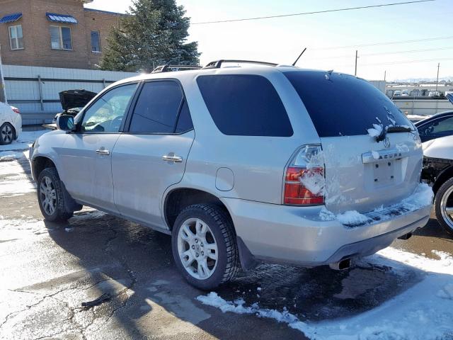 2HNYD18864H526488 - 2004 ACURA MDX TOURIN SILVER photo 3