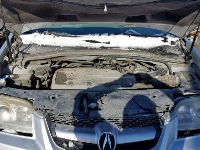 2HNYD18864H526488 - 2004 ACURA MDX TOURIN SILVER photo 7