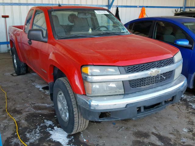 1GCDT196958228772 - 2005 CHEVROLET COLORADO RED photo 1