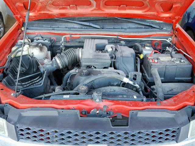 1GCDT196958228772 - 2005 CHEVROLET COLORADO RED photo 7