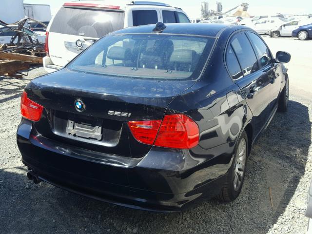 WBAPH57519NL77326 - 2009 BMW 328 I SULE BLACK photo 4