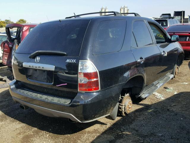 2HNYD18866H530527 - 2006 ACURA MDX TOURIN BLACK photo 4