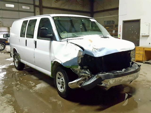 1GCSHAF41C1188463 - 2012 CHEVROLET EXPRESS G1 WHITE photo 1