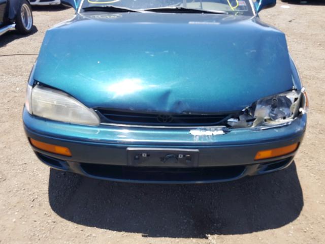 JT2BG12K6T0348570 - 1996 TOYOTA CAMRY DX GREEN photo 9