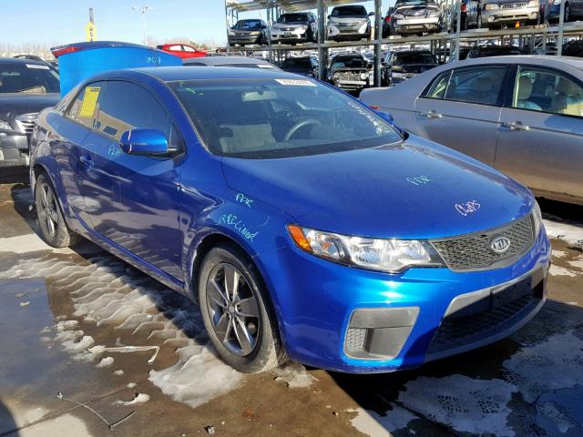 KNAFU6A24C5480484 - 2012 KIA FORTE EX BLUE photo 1