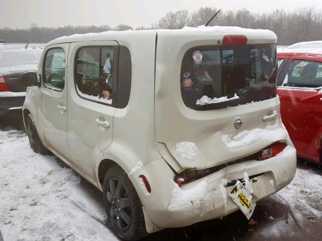 JN8AZ28R39T110047 - 2009 NISSAN CUBE BASE WHITE photo 3