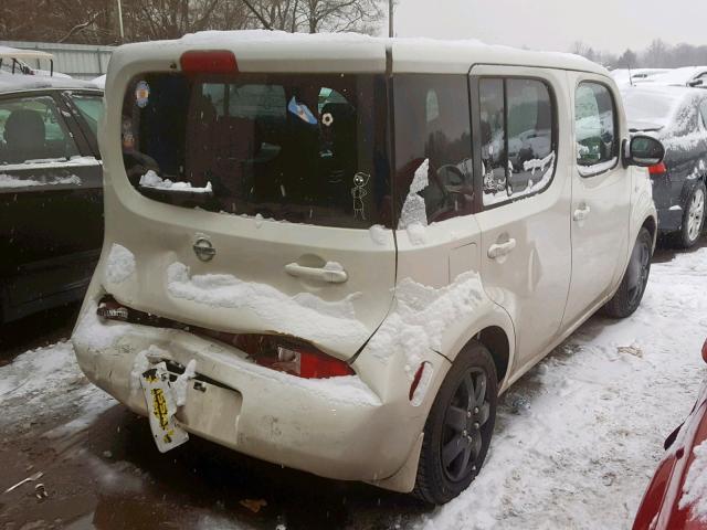 JN8AZ28R39T110047 - 2009 NISSAN CUBE BASE WHITE photo 4