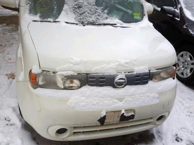 JN8AZ28R39T110047 - 2009 NISSAN CUBE BASE WHITE photo 7