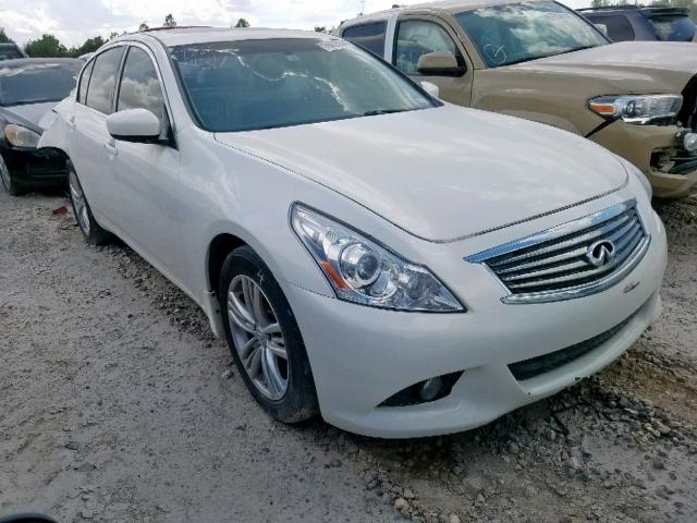 JN1CV6AP3CM628857 - 2012 INFINITI G37 BASE WHITE photo 1