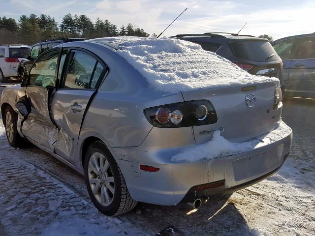 JM1BK32GX81846320 - 2008 MAZDA 3 I GRAY photo 3