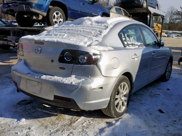 JM1BK32GX81846320 - 2008 MAZDA 3 I GRAY photo 4