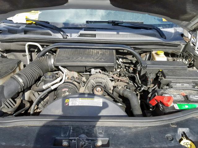 1J8HG48K77C562782 - 2007 JEEP COMMANDER SILVER photo 7