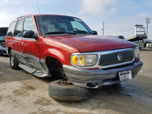 4M2ZU66E5YUJ16780 - 2000 MERCURY MOUNTAINEE RED photo 1