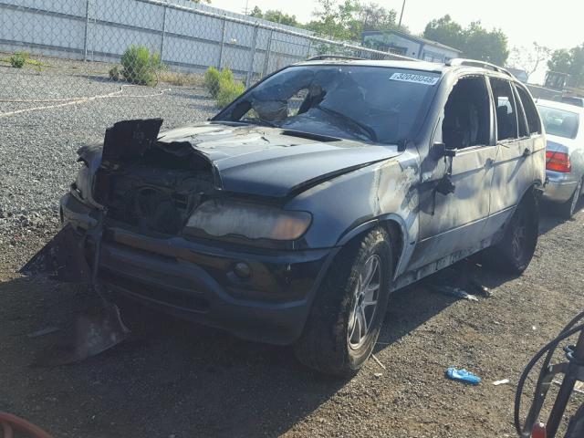 WBAFA53511LM64603 - 2001 BMW X5 3.0I BLACK photo 2