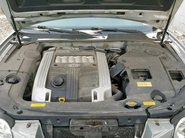 KNALD124X55066893 - 2005 KIA AMANTI SILVER photo 7