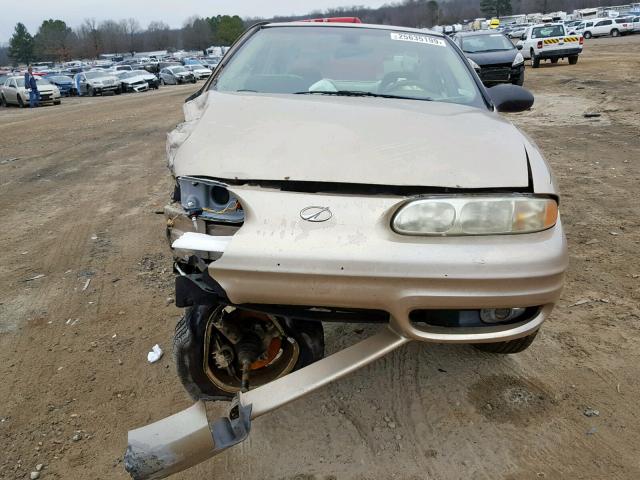 1G3NL52E63C228347 - 2003 OLDSMOBILE ALERO GL GOLD photo 7