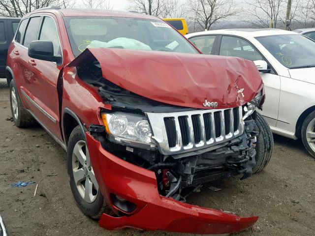 1J4RR4GG6BC680733 - 2011 JEEP GRAND CHER RED photo 1