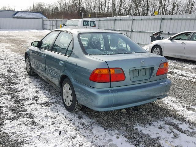 2HGEJ6612YH574033 - 2000 HONDA CIVIC BASE Yaşıl foto 3