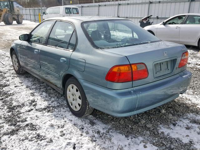 2HGEJ6612YH574033 - 2000 HONDA CIVIC BASE Yaşıl foto 4