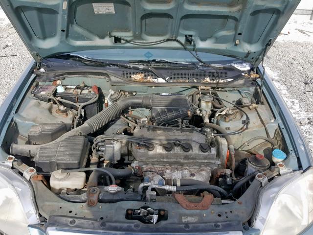 2HGEJ6612YH574033 - 2000 HONDA CIVIC BASE Yaşıl foto 7