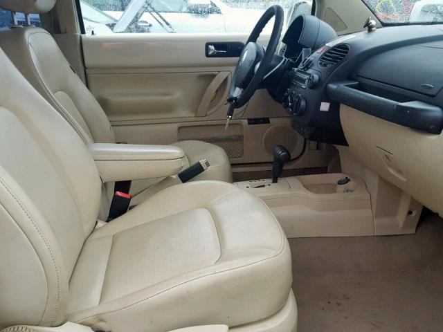 3VWRG31C47M520767 - 2007 VOLKSWAGEN NEW BEETLE Krem foto 5