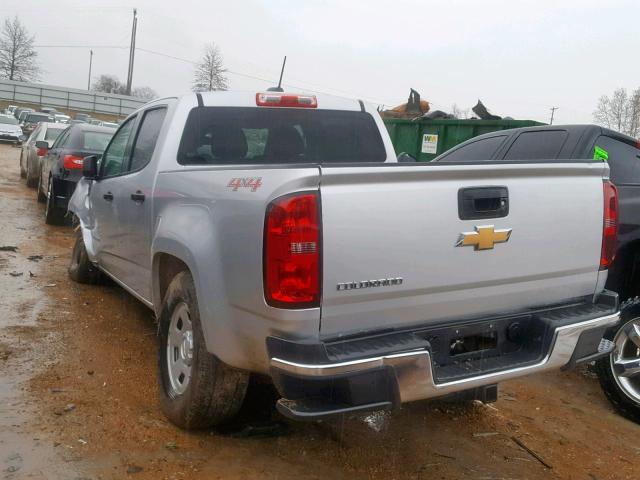 1GCGTBE38G1332504 - 2016 CHEVROLET COLORADO SILVER photo 3