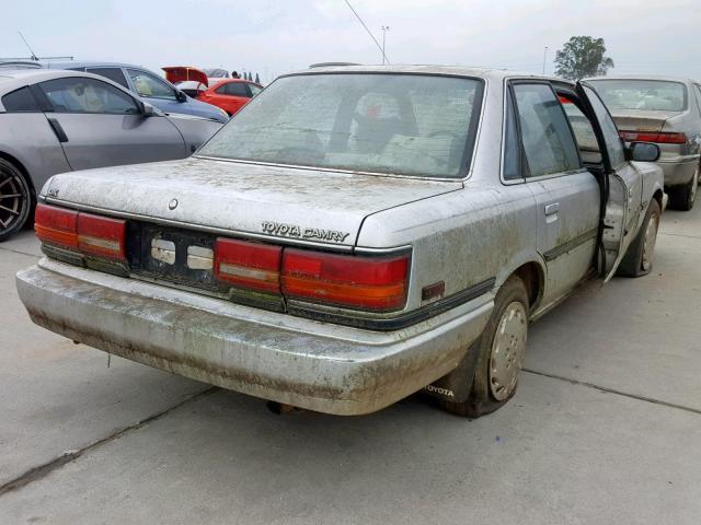 JT2SV21E3M0376478 - 1991 TOYOTA CAMRY DLX ვერცხლისფერი ფოტო 4