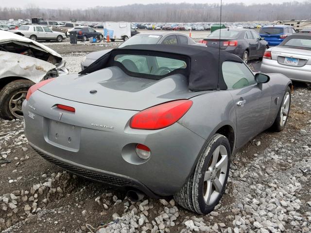 1G2MB33B36Y105558 - 2006 PONTIAC SOLSTICE GRAY photo 4