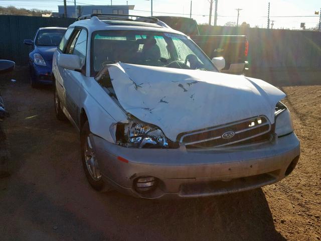 4S3BH6862Y7667653 - 2000 SUBARU LEGACY OUT WHITE photo 1