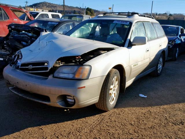 4S3BH6862Y7667653 - 2000 SUBARU LEGACY OUT WHITE photo 2