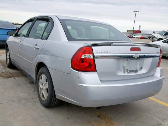 1G1ZT52835F339122 - 2005 CHEVROLET MALIBU LS SILVER photo 3