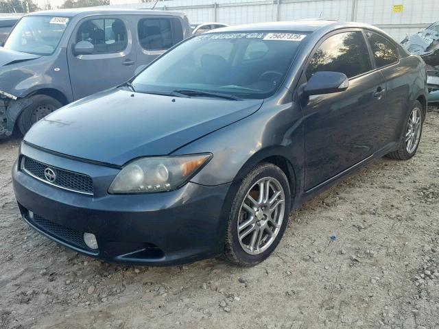 JTKDE177170156224 - 2007 TOYOTA SCION GRAY photo 2