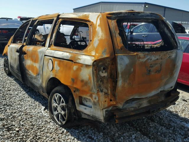 KNDMH4C72E6541355 - 2014 KIA SEDONA EX BURN photo 3