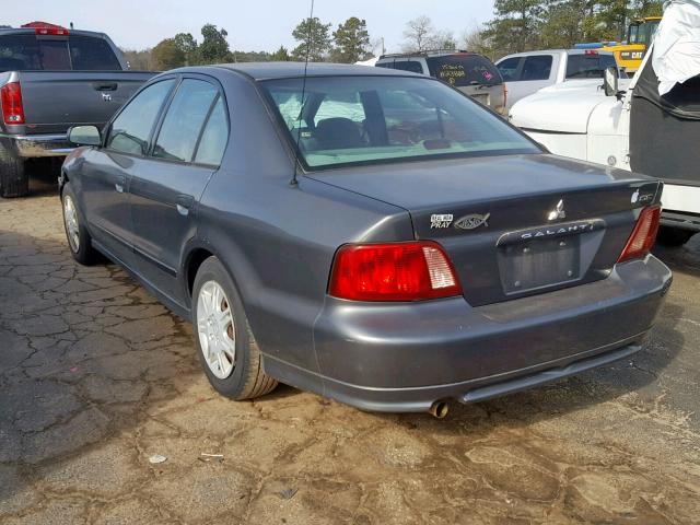 4A3AA36G43E215490 - 2003 MITSUBISHI GALANT DE GRAY photo 3