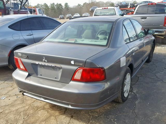 4A3AA36G43E215490 - 2003 MITSUBISHI GALANT DE GRAY photo 4