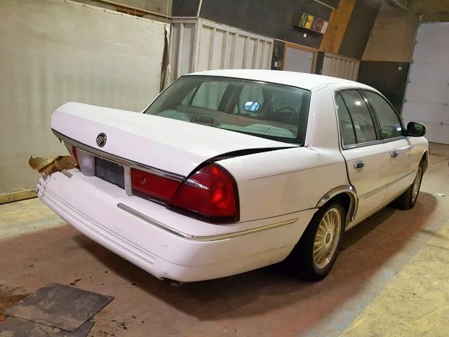 2MEFM75W5YX727991 - 2000 MERCURY GRAND MARQ WHITE photo 4